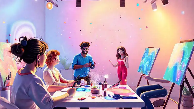 Un estudio digital vibrante y colaborativo