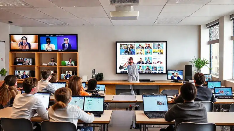 Clase virtual moderna fomenta el aprendizaje individual