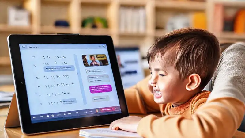 Aprendizaje remoto conectado y colorido