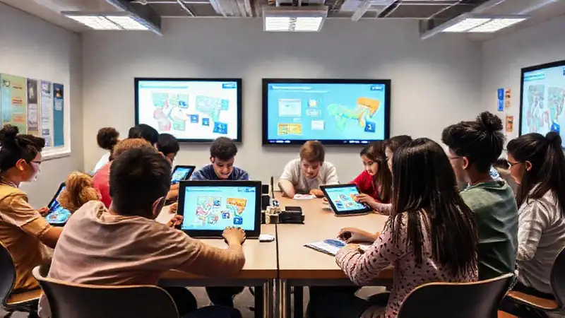 Aula digital fomenta el aprendizaje colaborativo