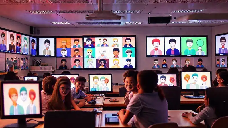 Aprendizaje virtual colaborativo e inspirador