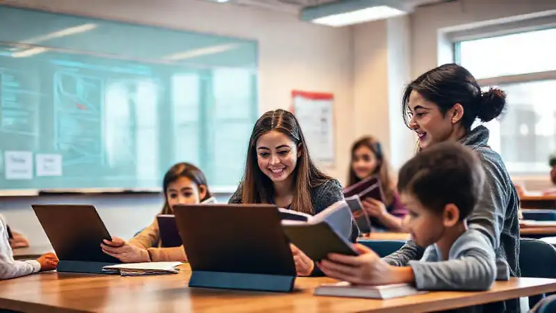 Aula moderna: aprendizaje digital y colaborativo