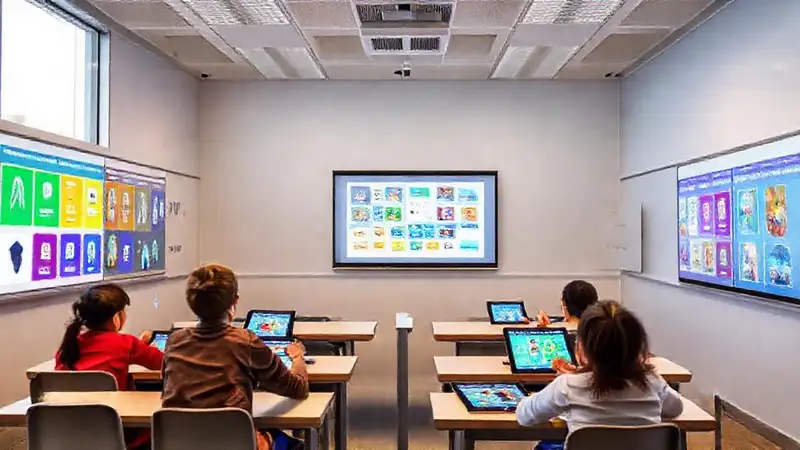 Aula digital fomenta el aprendizaje interactivo
