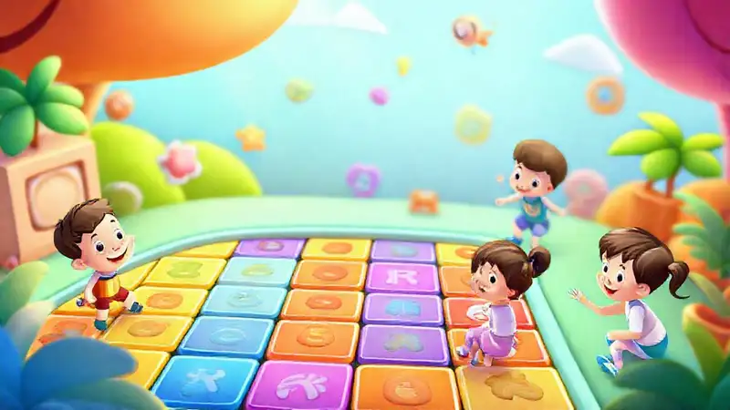 Un juego digital educativo y colorido