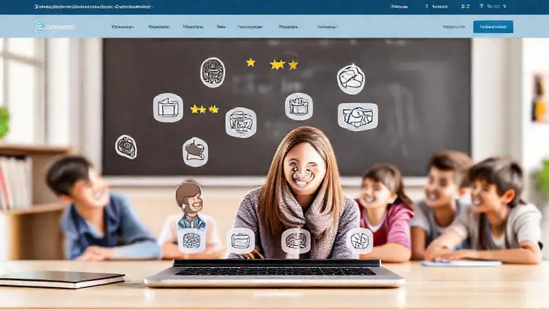 Plataforma educativa moderna y atractiva