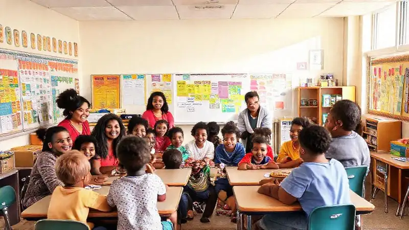 Un aula vibrante fomenta el aprendizaje
