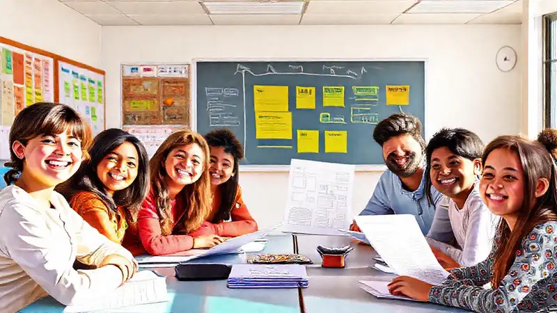 Un aula vibrante fomenta el aprendizaje positivo