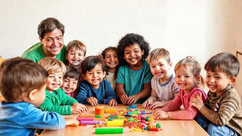 Un ambiente de aprendizaje alegre y diverso