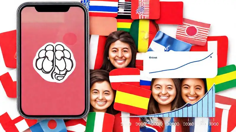 Una app de aprendizaje digital atractiva