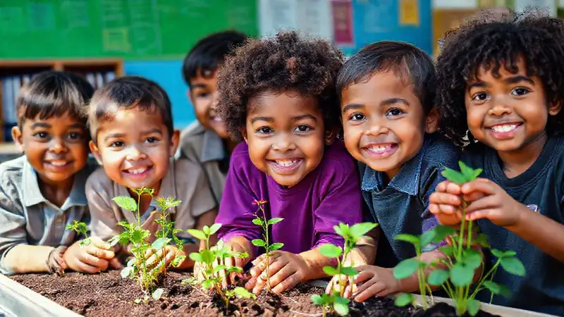 Estudiantes resilientes florecen en un entorno educativo
