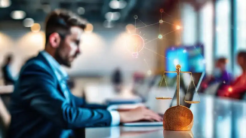 Una llamada profesional y creativa virtual