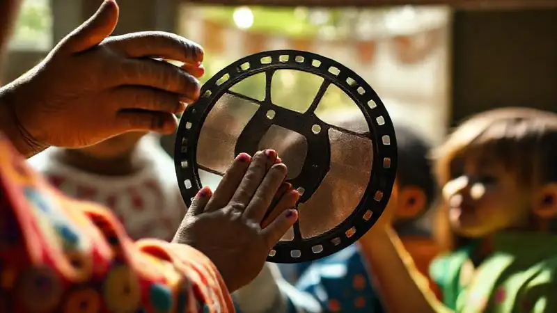 Un documental inspira a niños con luz