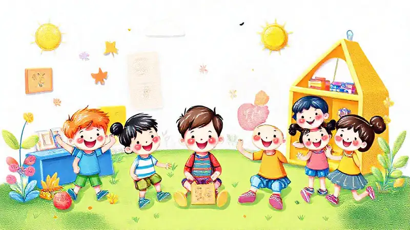 Ilustraciones infantiles vibrantes fomentan el aprendizaje alegre