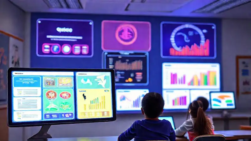 Plataforma educativa digital interactiva y atractiva