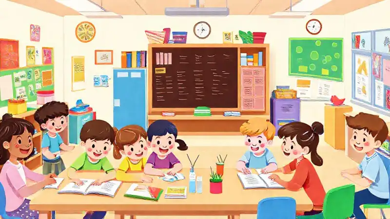 Un aula vibrante y colaborativa