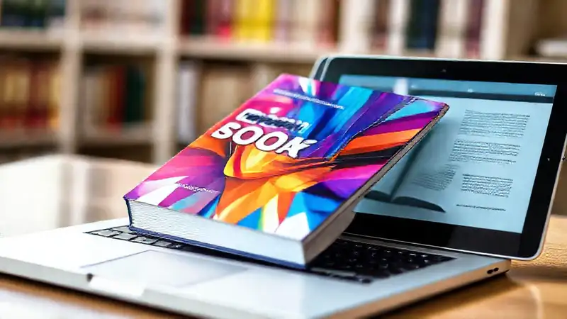 Cubierta digital moderna para educación